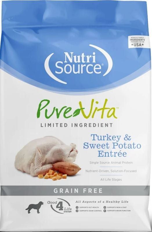 PUREVITA DOG TURKEY GF 25#