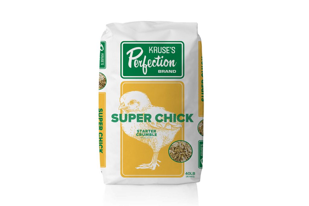KRUSE CHICK STARTER CRUMBLE MED 40#