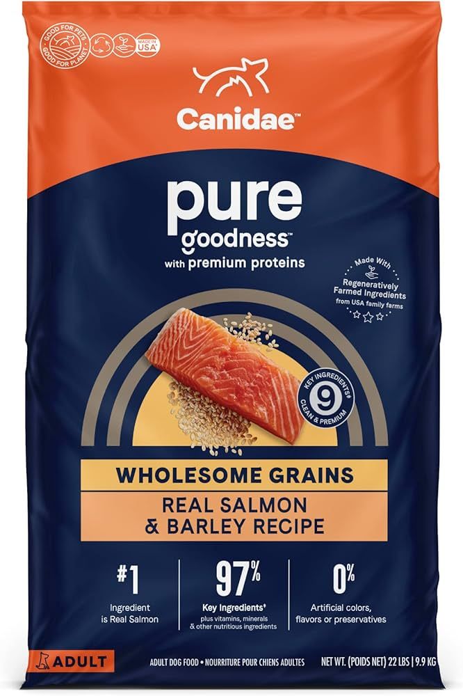 CANIDAE PURE DOG SALMON/BARLEY 24#