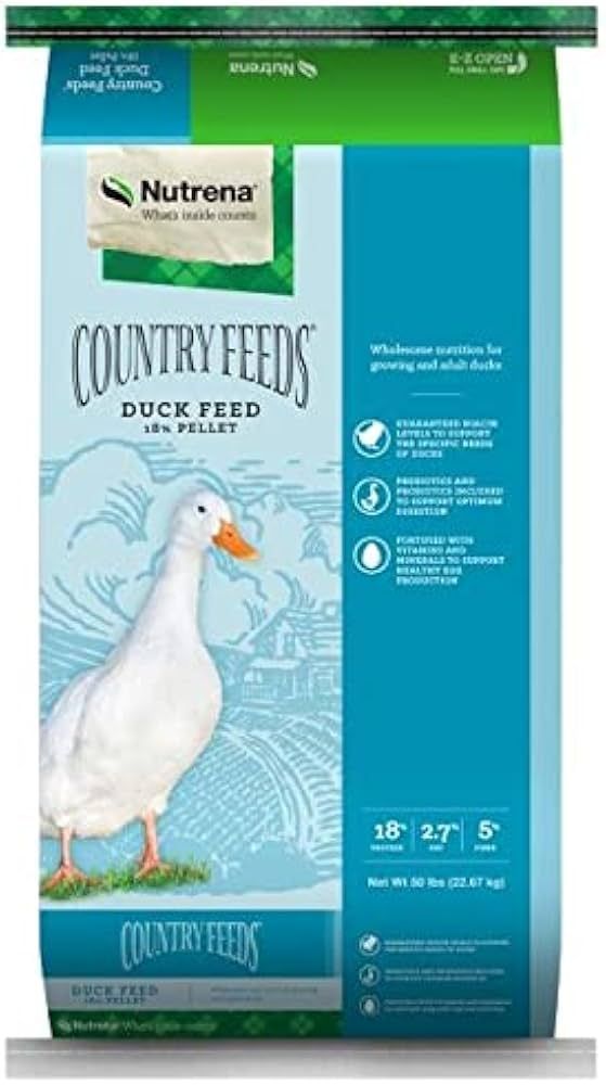 COUNTRY FEEDS DUCK PELLET 50#