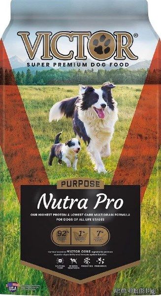 VICTOR DOG GF NUTRA PRO 38% 40#