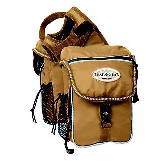 TRAIL GEAR POMMEL BAG, BROWN