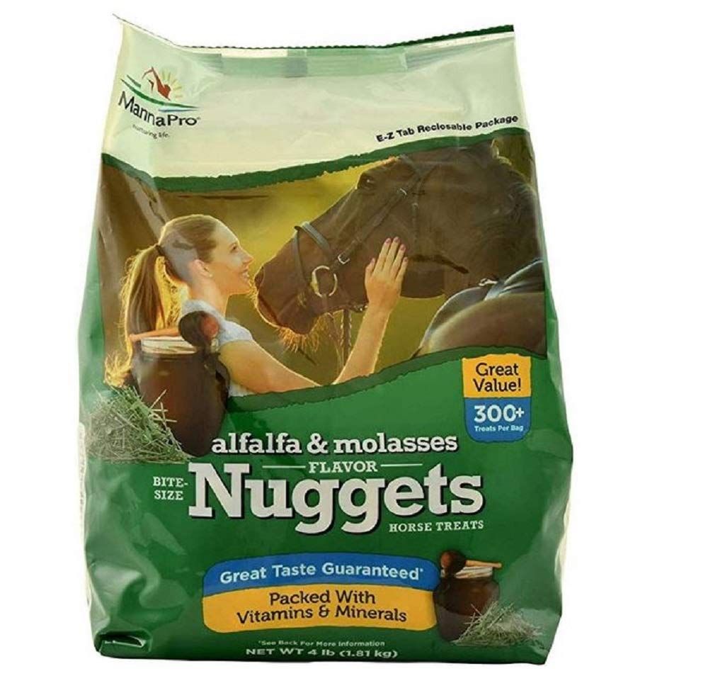 MANNAPRO NUGGET ALFALFA MOLASSES 4#
