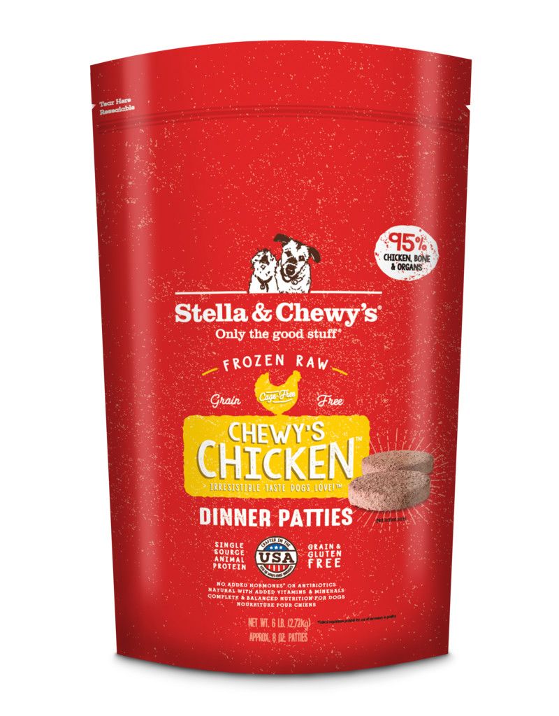 STELLA AND CHEWYS DOG PATTIES LAMB FRZN 6LBS
