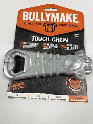 BULLYMAKE PAW OPEN SLVR CHK