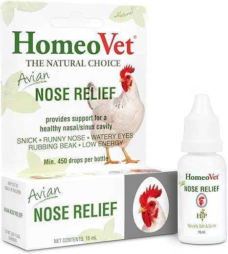 HOMEOPET AVIAN NOSE RELIEF .5OZ