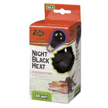 ZILLA BULB INCANDESCENT BLCK 50WATT