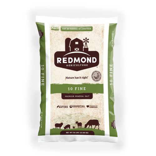 REDMOND FINE SALT WITH GARLIC 50#