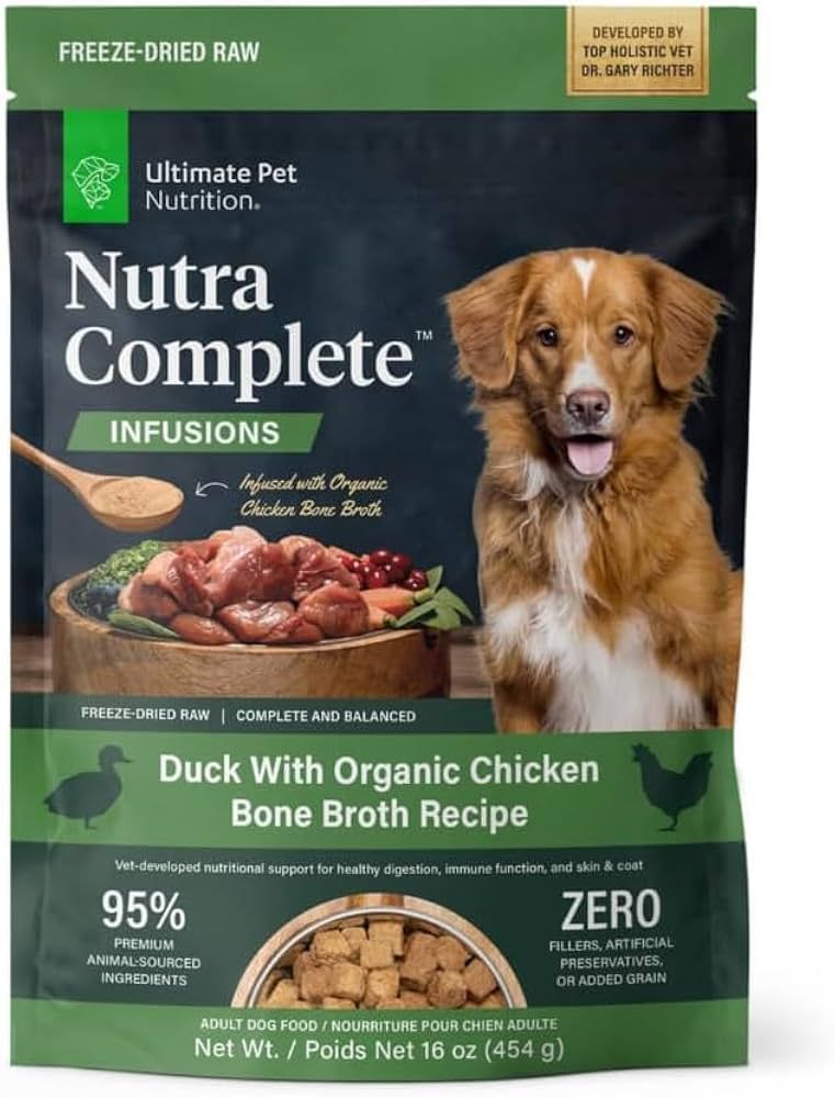 ULTIMATE PN BONE BRTH FRZDRD DUCK 16OZ