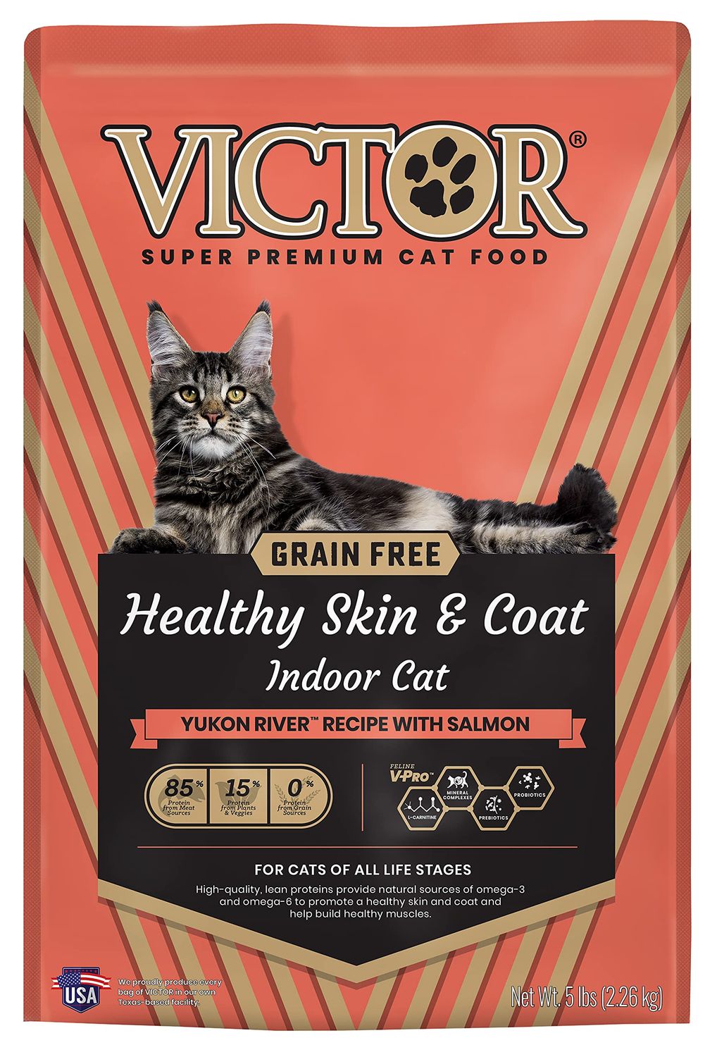 VICTOR GF HEALTHY SKIN/COAT CAT 5#