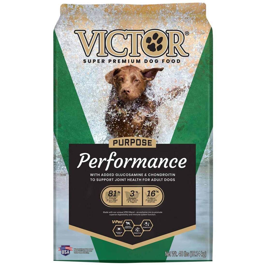VICTOR DOG PERFORM JOINT 40#