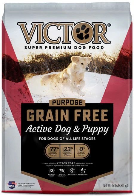 VICTOR DOG GRAIN FREE ALS 15#