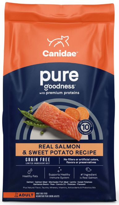 CANIDAE DOG SALMON/SWTPOT 22#