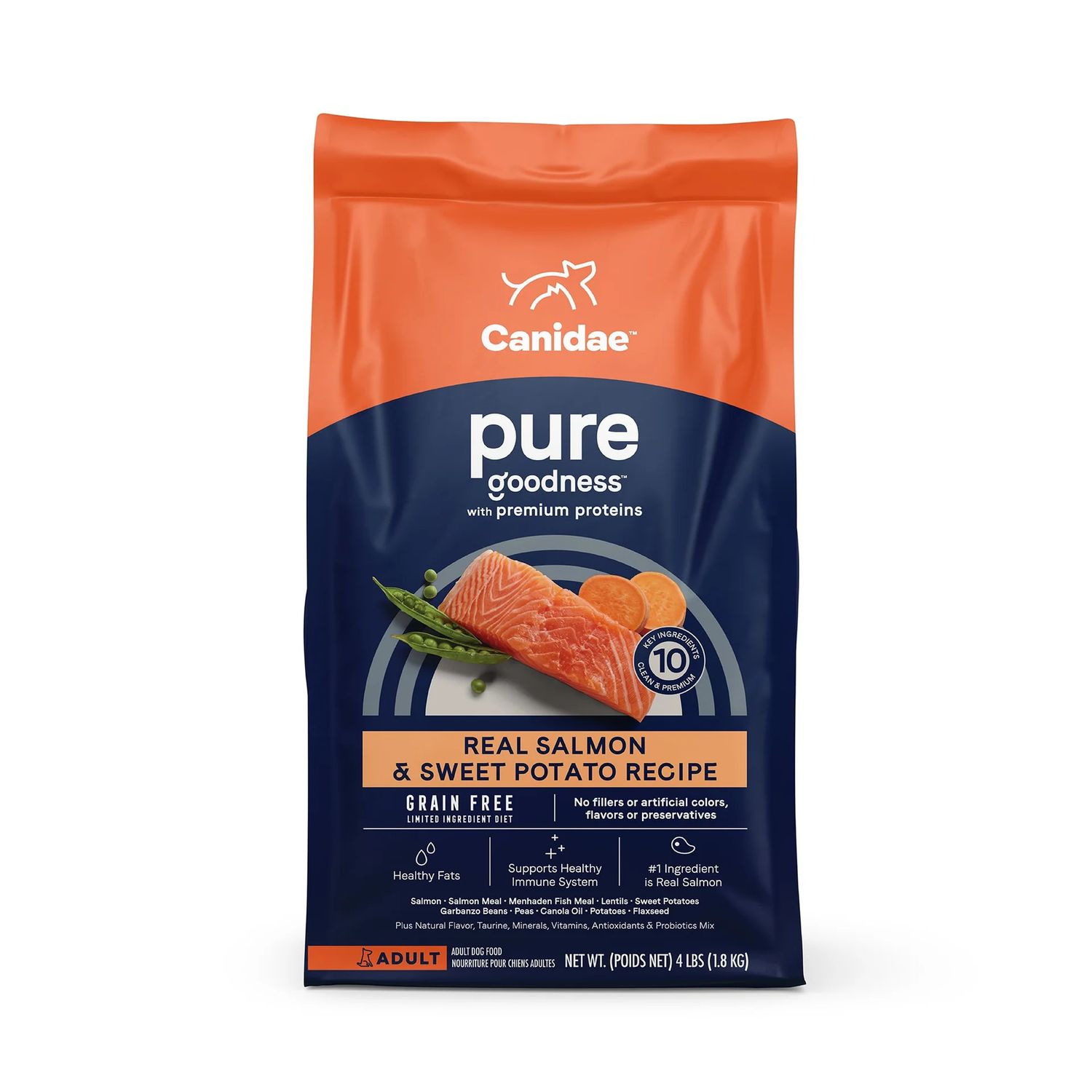 CANIDAE DOG PURE SALMON 4#