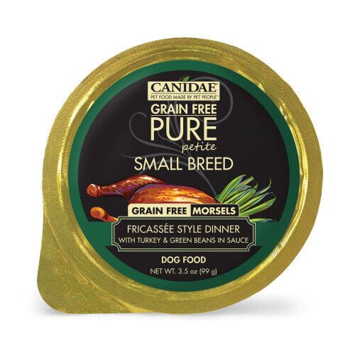 CANIDAE DOG PURE S/B MRSL TRKY 3.5OZ