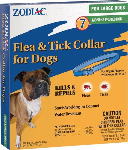 ZODIAC DOG F/T COLLAR LRG  26&quot;
