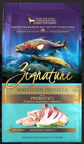 ZIGNATURE DOG WHITEFISH 25#