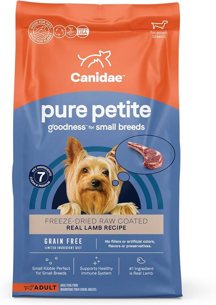 CANIDAE DOG PURE S/B LAMB 4#