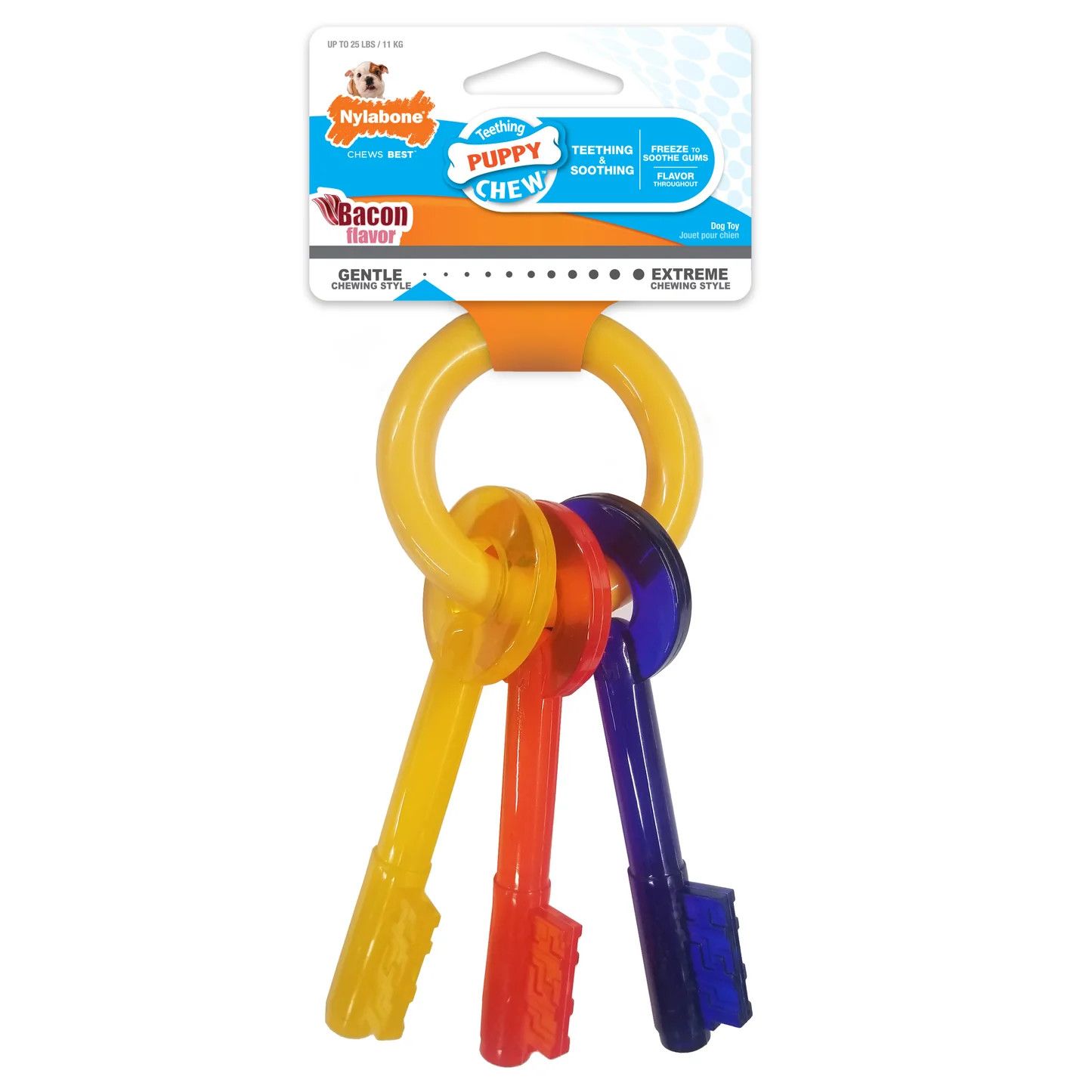 NYL TOY PUPPY TEETH KEYS SMALL