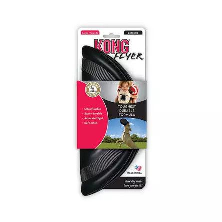 KONG XTREME FLYER DOG TOY BLACK