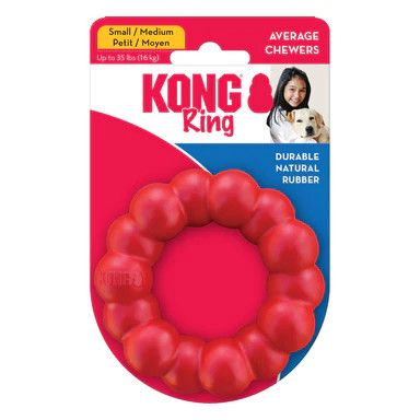 KONG RING DOG TOY SM/MD