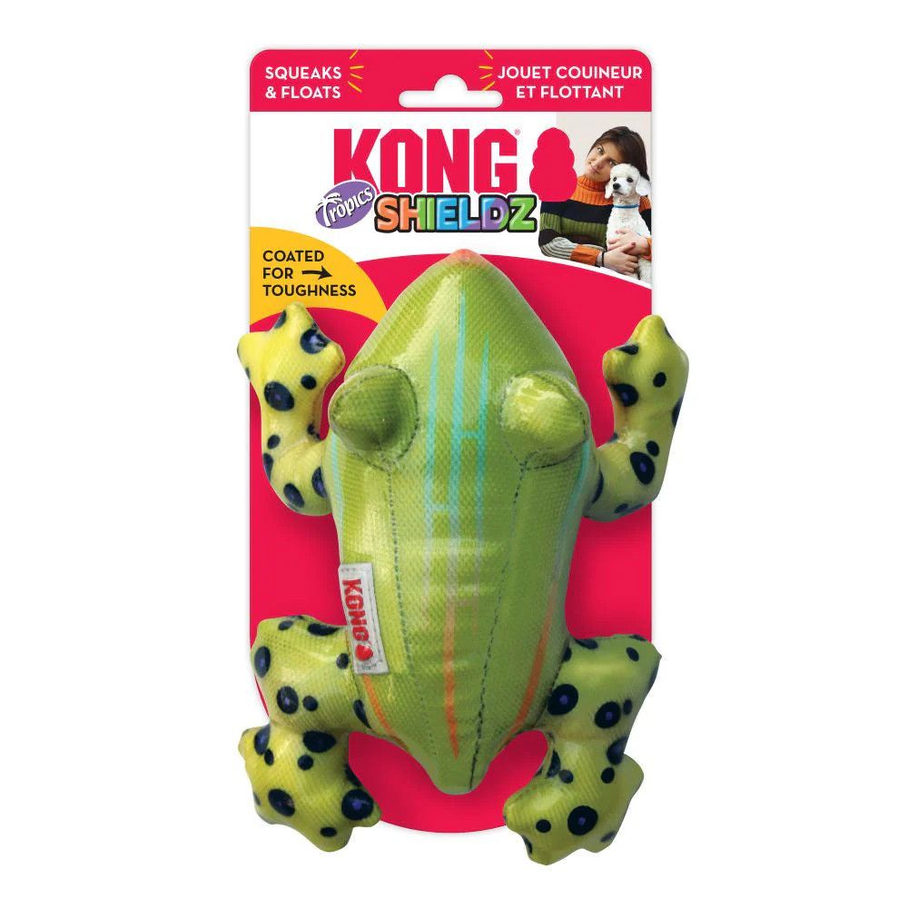 KONG DOG SHIELDZ FROG MED