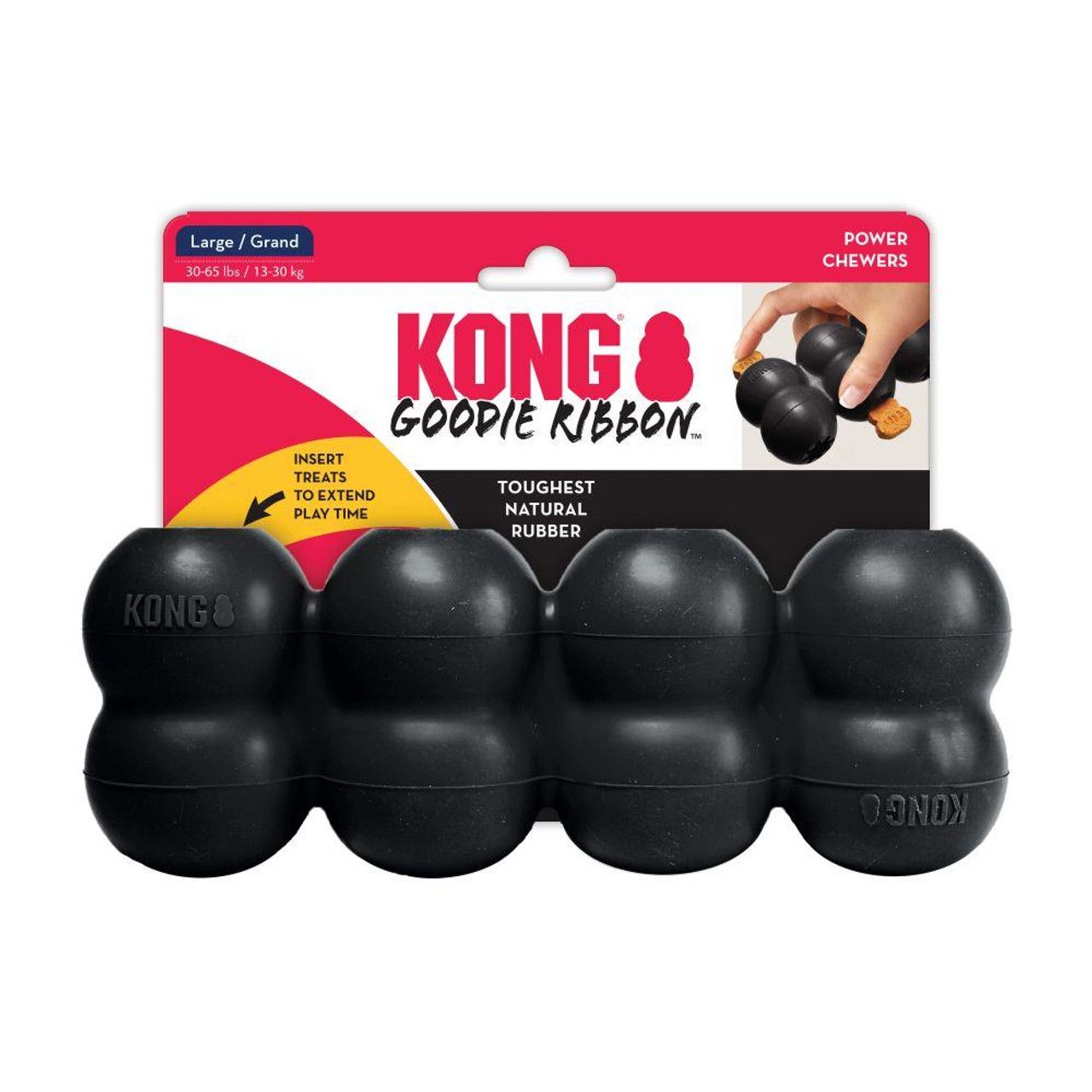 KONG DOG GOODIE EXTREME RIBBON MED