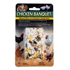 ZOO MED SPLMT CHKN BANQUET BLOCK