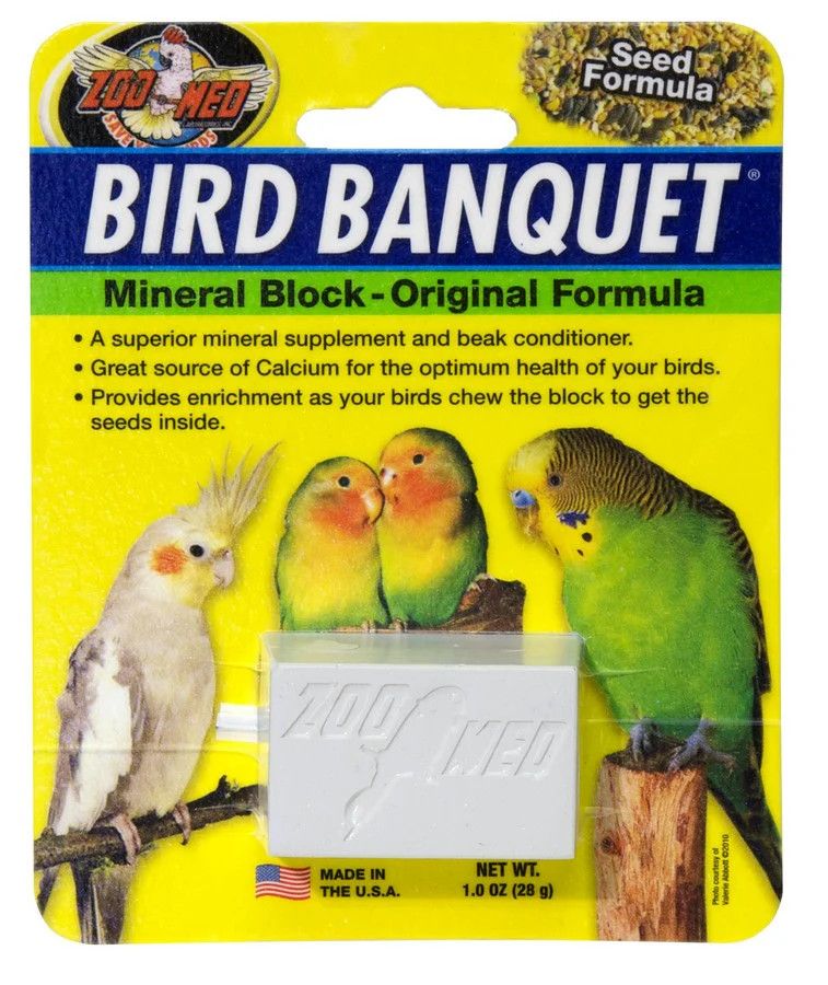 ZOO MED MINERAL BLOCK MEALWORM LG