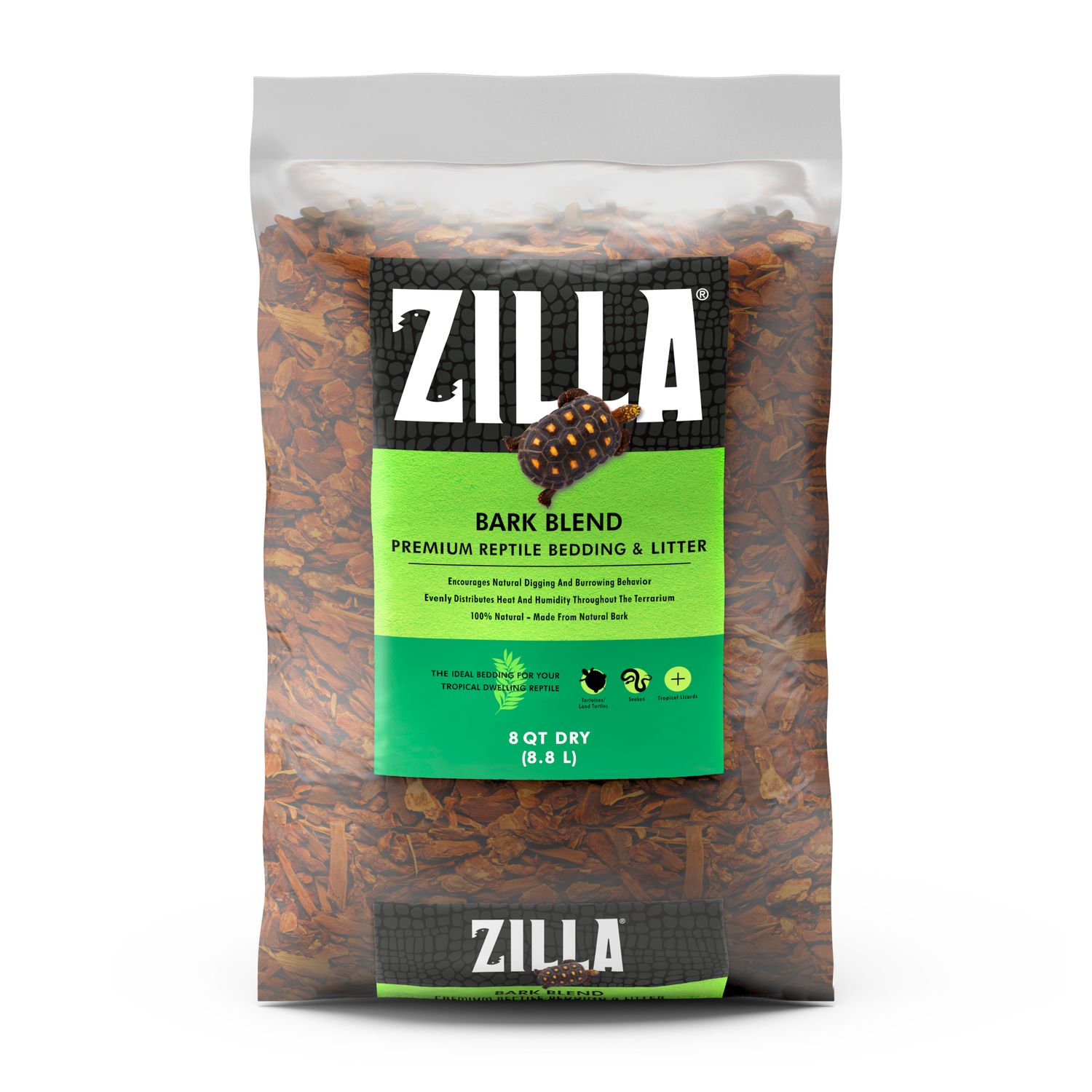 ZILLA BEDDING BARK BLND 8QT