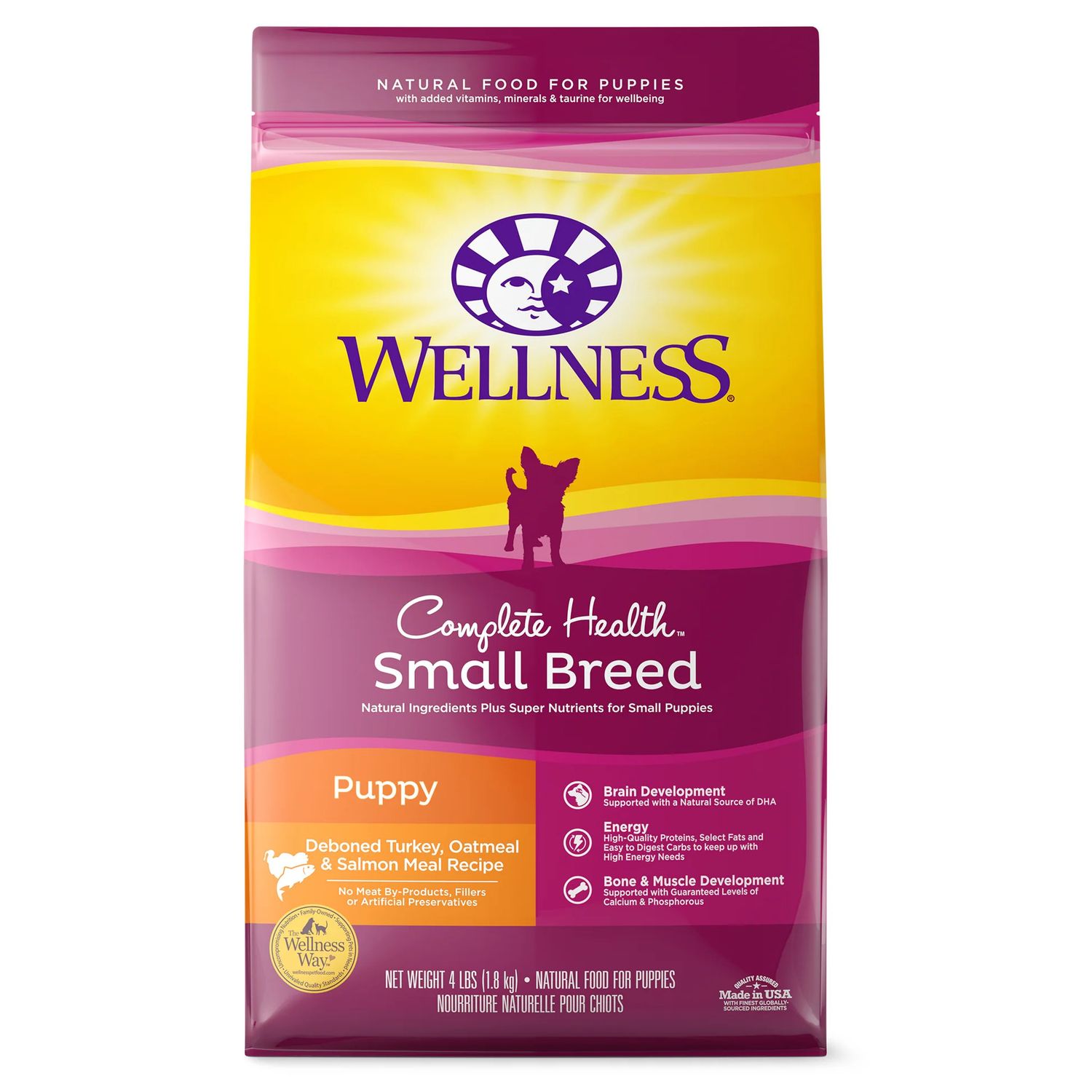 WELLNESS PUP COMPLETE SMALL BRD 4#