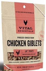 VITAL ESSENTIALS FD TRT CAT CHKN GILBETS 1OZ