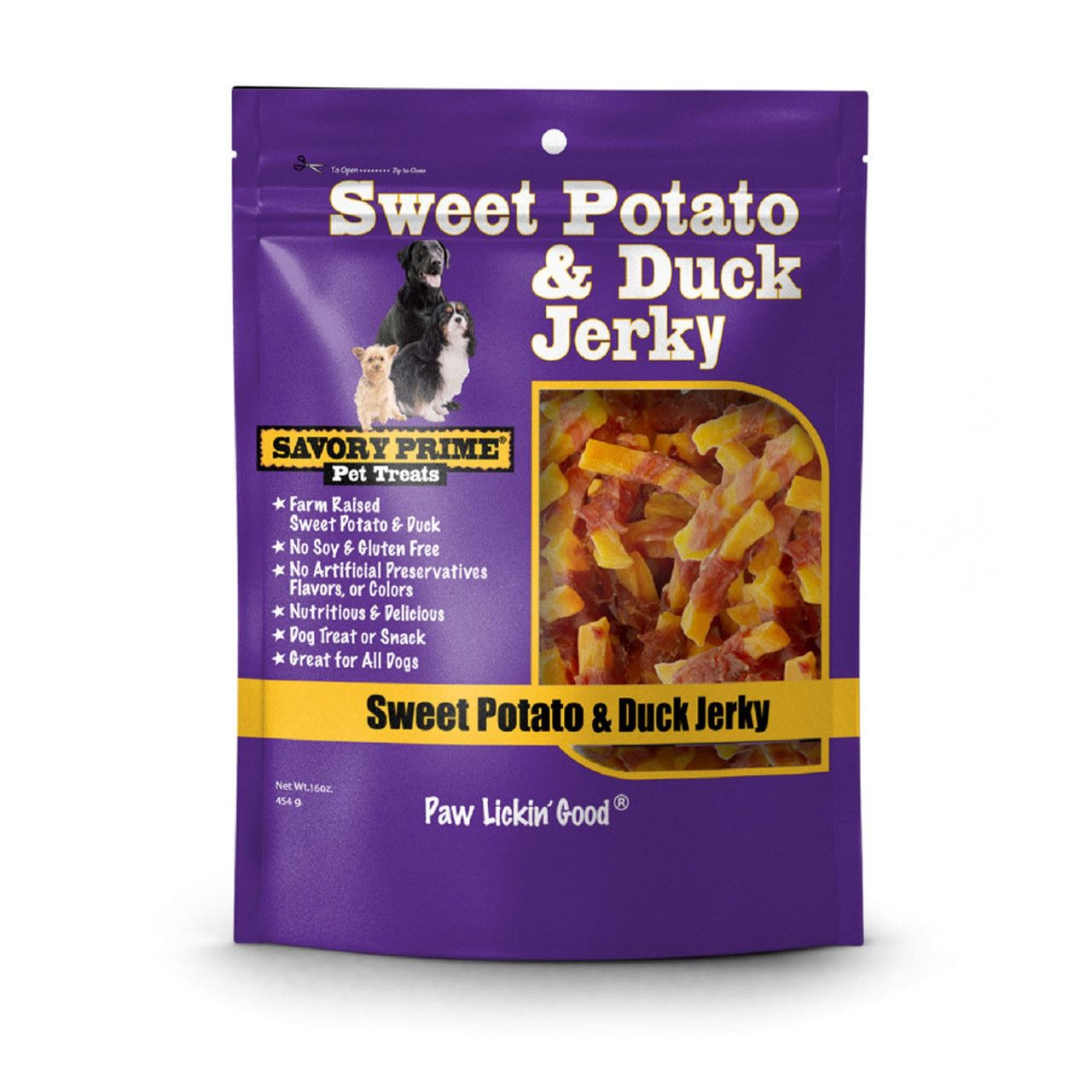 SAVORY PRIME DUCK AND SWTPOT 16OZ