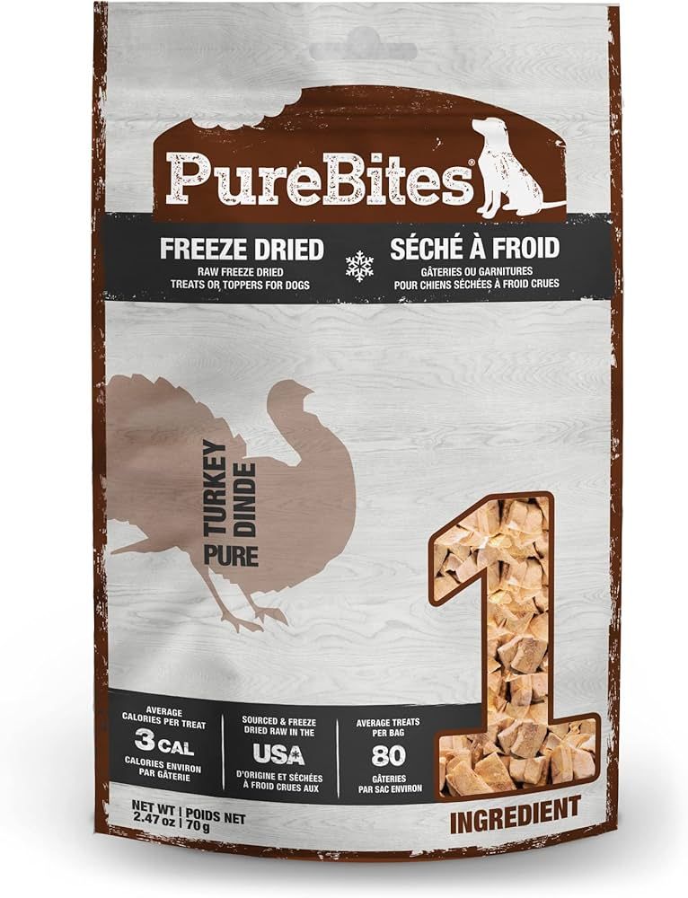 PUREBITES DOG FRZDRD TURKEY 2.47OZ