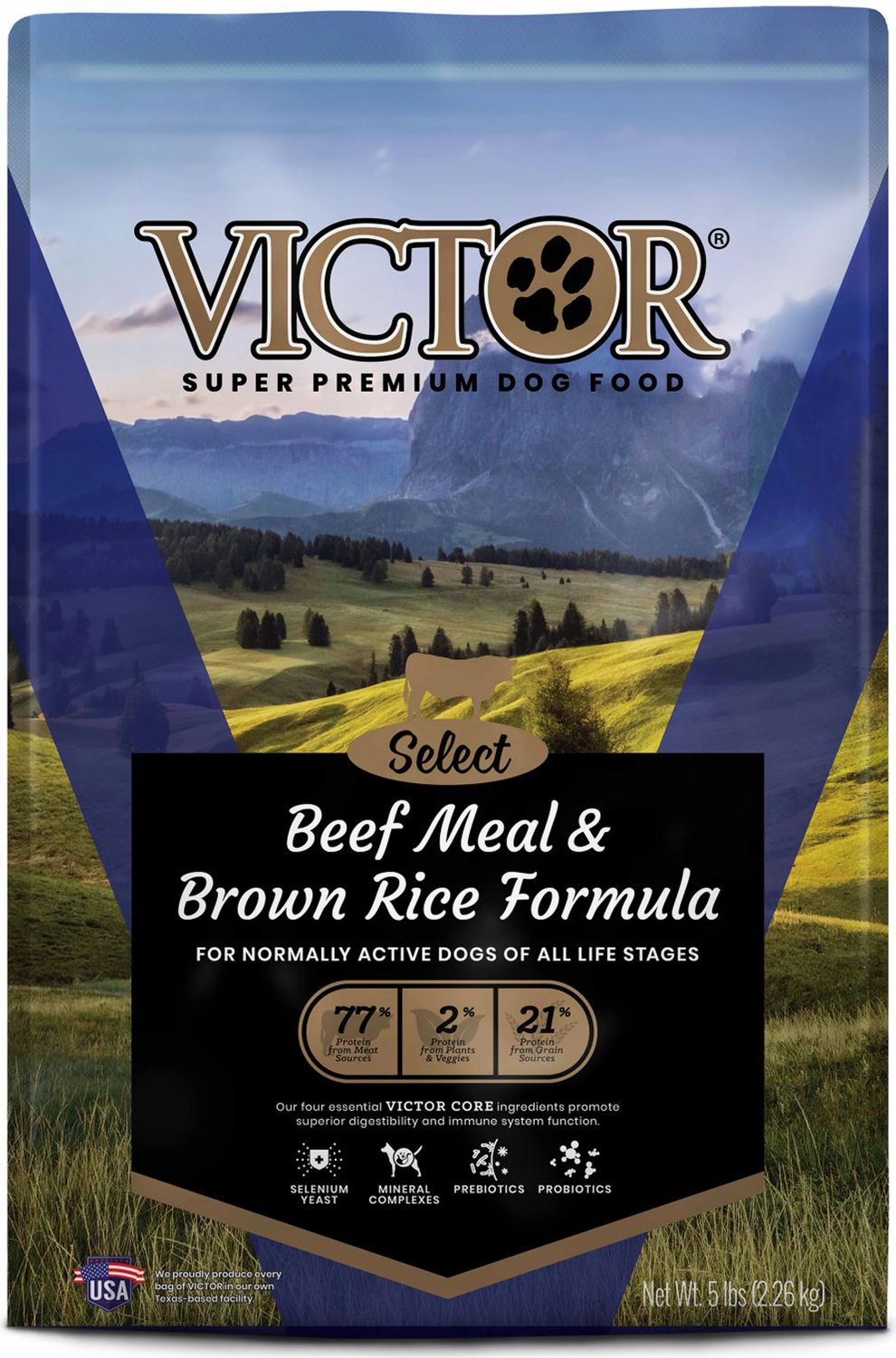 VICTOR DOG BEEF/RICE ALS 23/11 5#