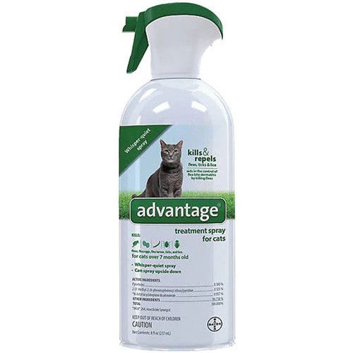 ADVANTAGE TRTMNT SPRAY CAT 8OZ
