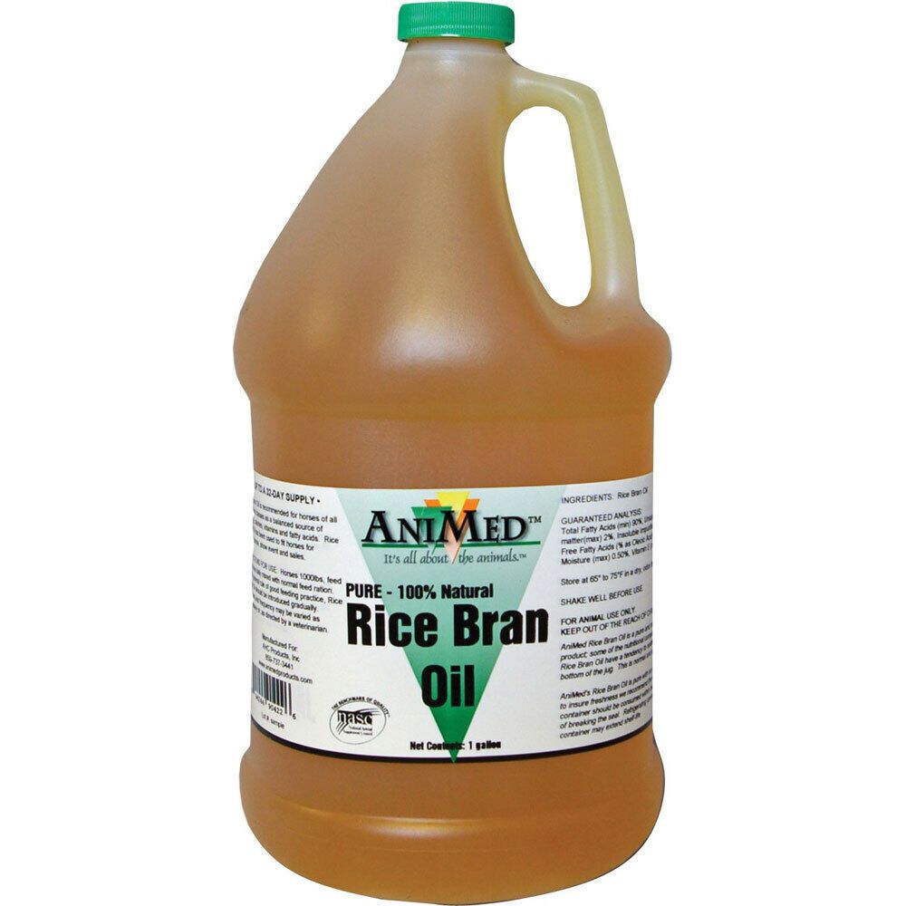 ANIMED RICE BRAN OIL 1GAL