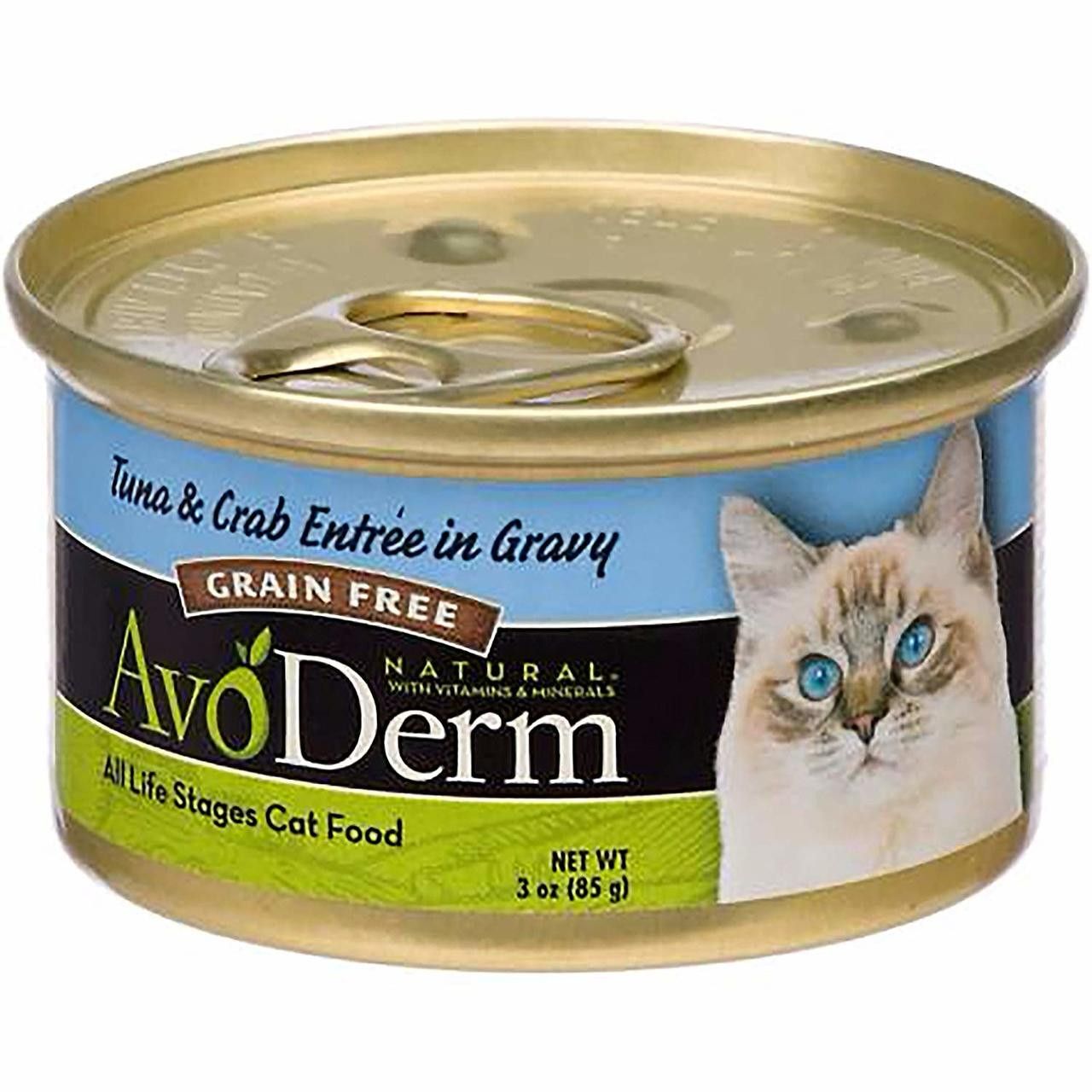 AVODERM CAT GF TUNA/CRAB 3OZ