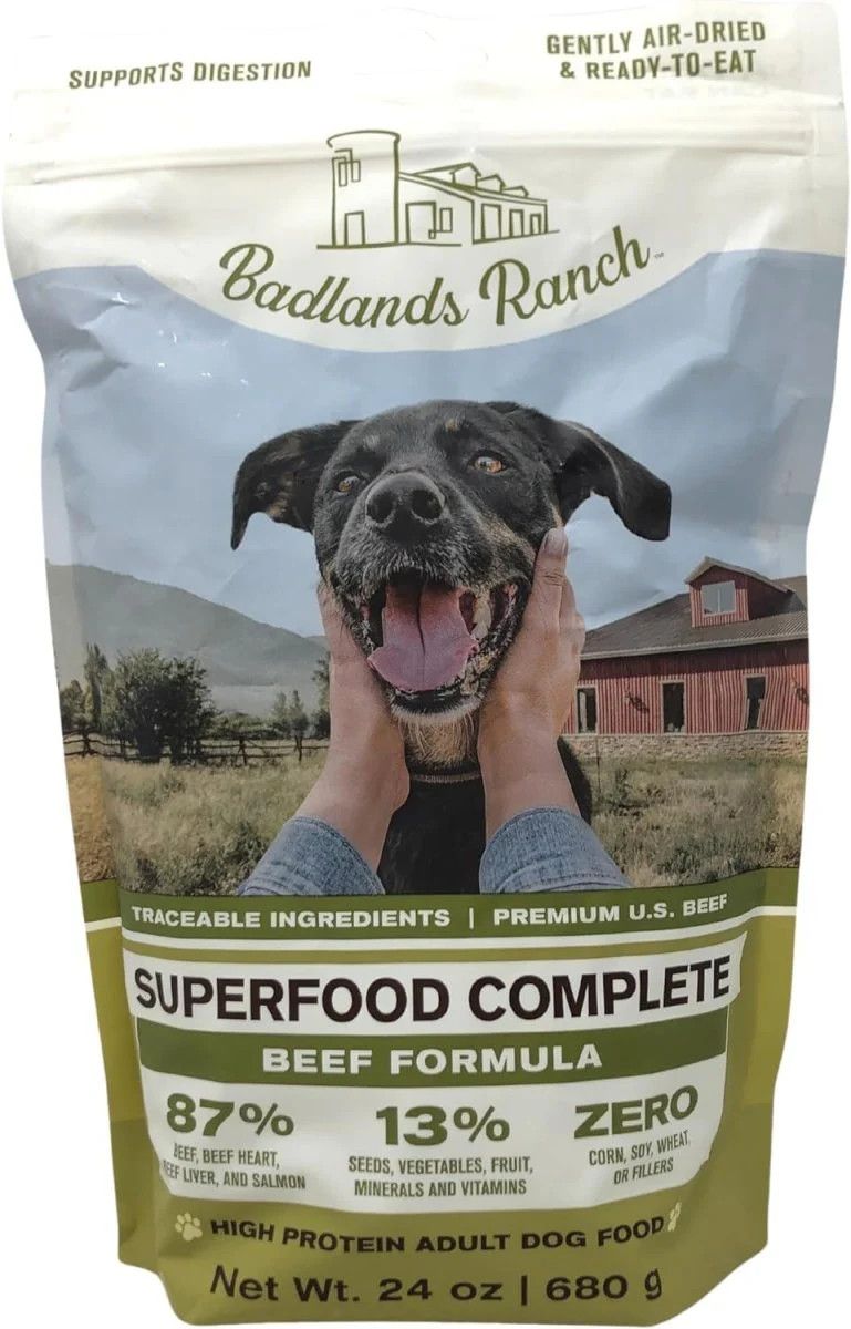 BADLANDS DOG AD BEEF 24OZ