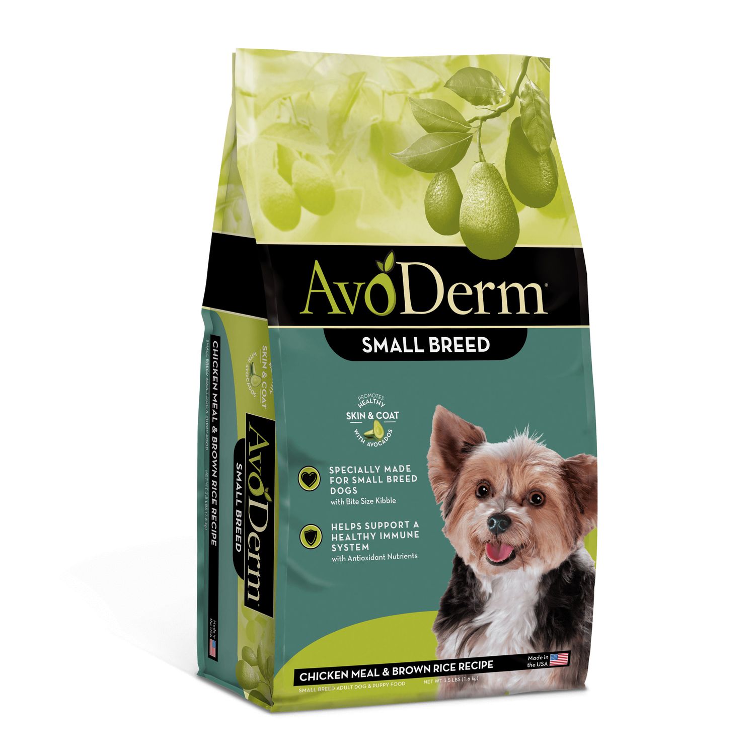 AVODERM DOG SMBD CHK/RC 3.5#
