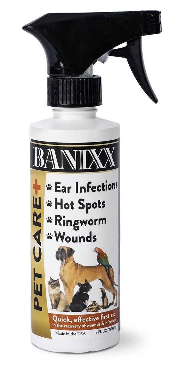 BANIXX WOUND PET 8OZ