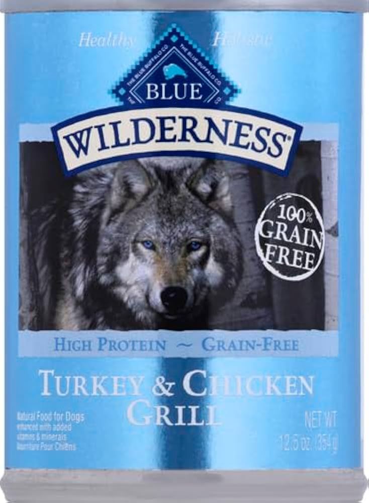 BLUE BUFFALO WILD DOG TRK/CHK 12.5OZ