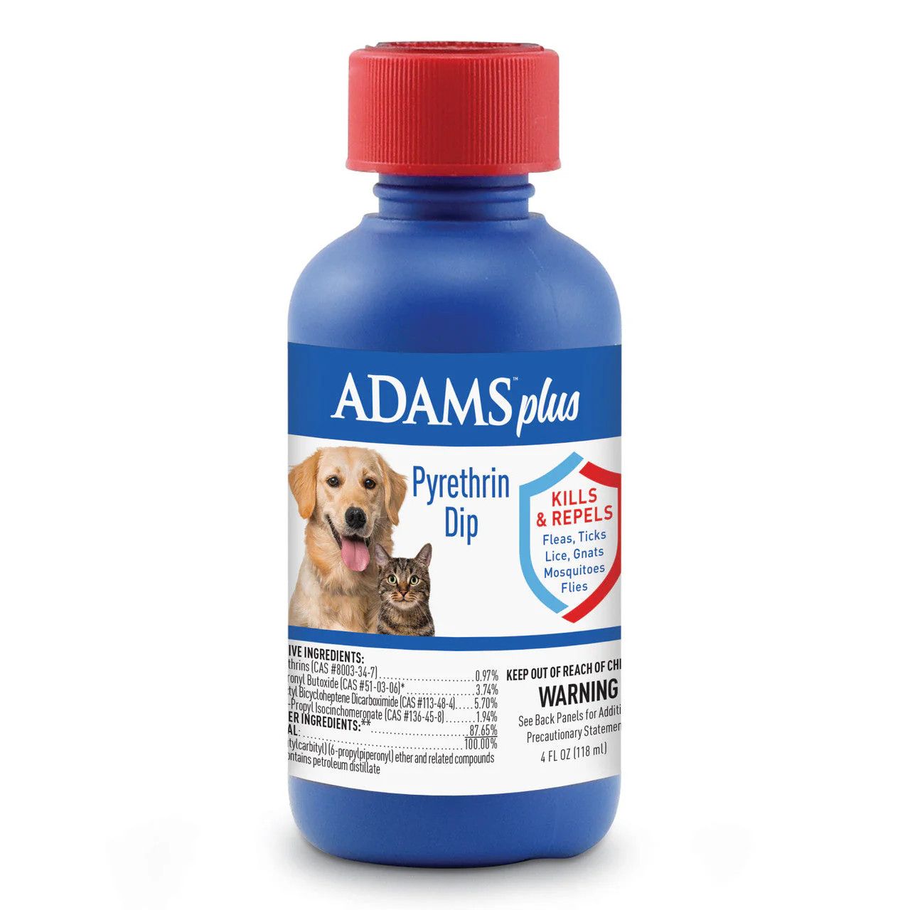 ADAMS F/T DIP PYRETHRIN 4OZ