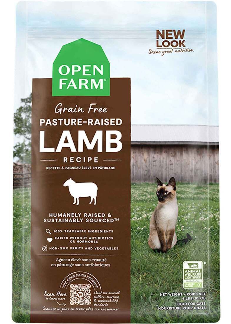 OPEN FARM CAT LAMB 4#