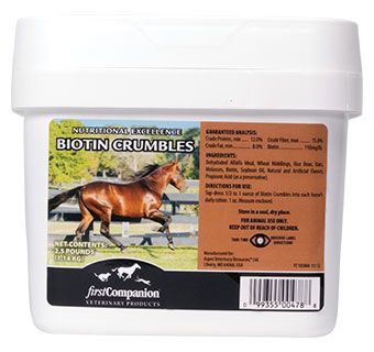 FIRST COMPANION BIOTIN CRUMBLE 2.5#