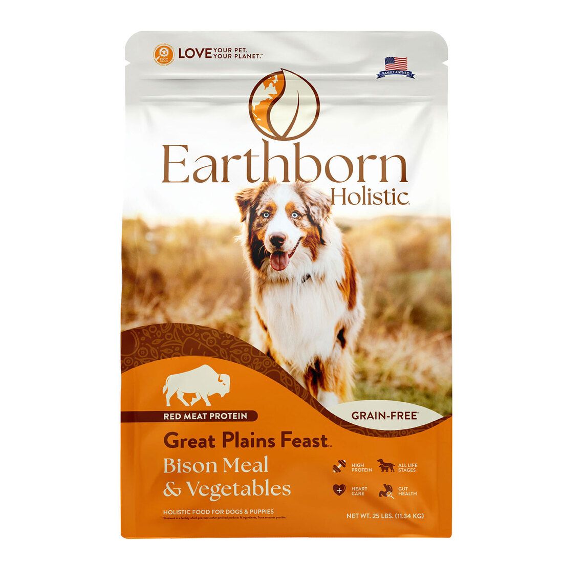 EARTHBORN DOG PLAINS BISON 25#