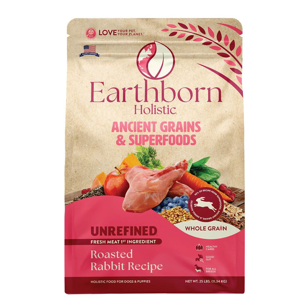 EARTHBORN DOG UNREF RABBIT 25#