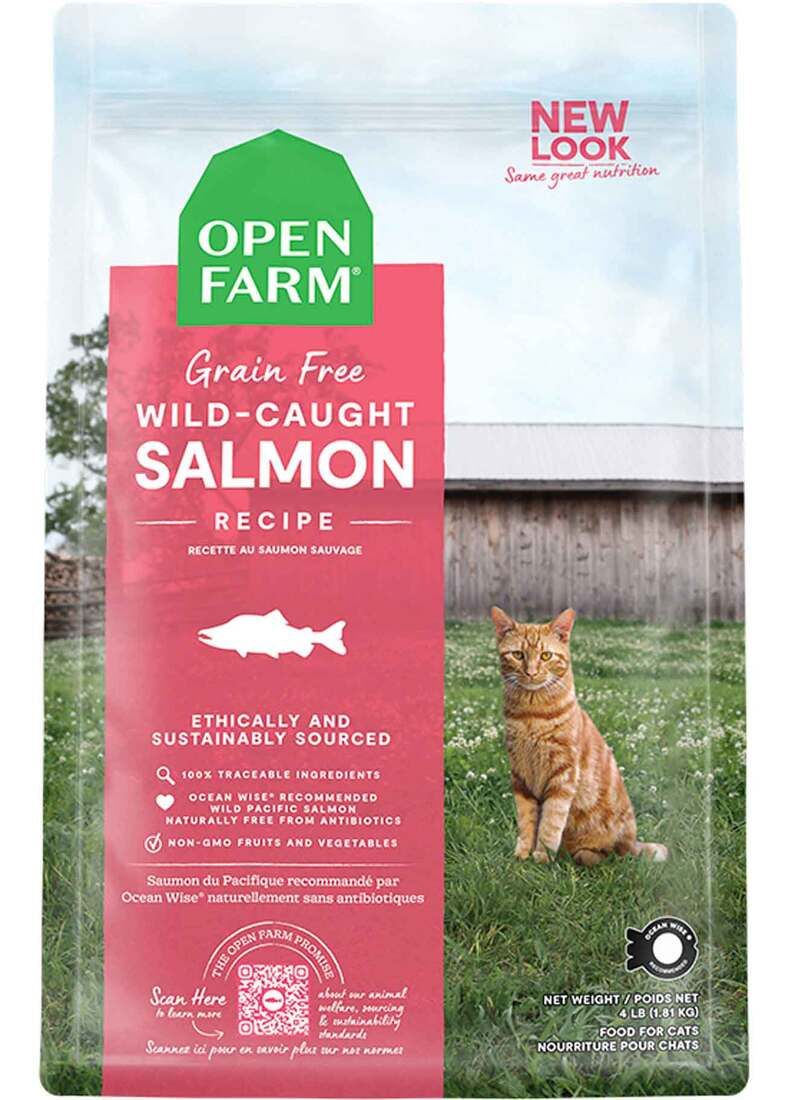 OPEN FARM CAT SALMON 4#