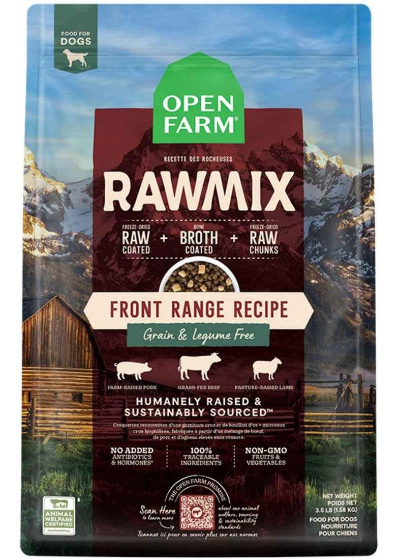 OPEN FARM DOG GF RAW RANGE 3.5#