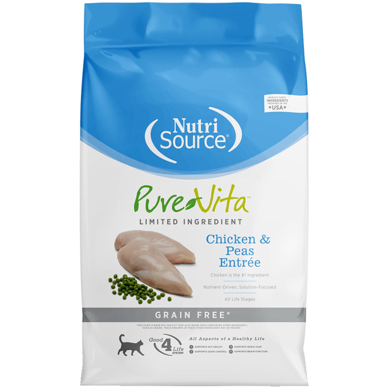 PUREVITA CAT GF CHICKEN/PEA 4#